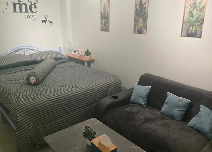 806 Modern Ac With Balcony And Views * Bangkok
